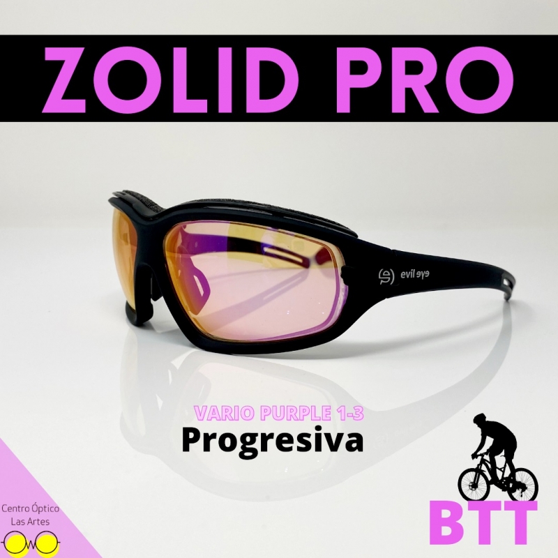 Evil Eye Zolid Pro Black Matt Lst Bright Vario Blue Mirror (1-3)